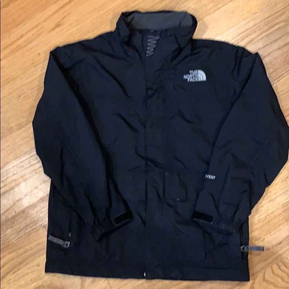 The North Face Black Boys Windbreaker Medium